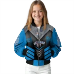 oklahoma city thunder arrow layer blue black bomber jacket best selling