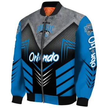orlando magic arrow layer blue black bomber jacket best selling
