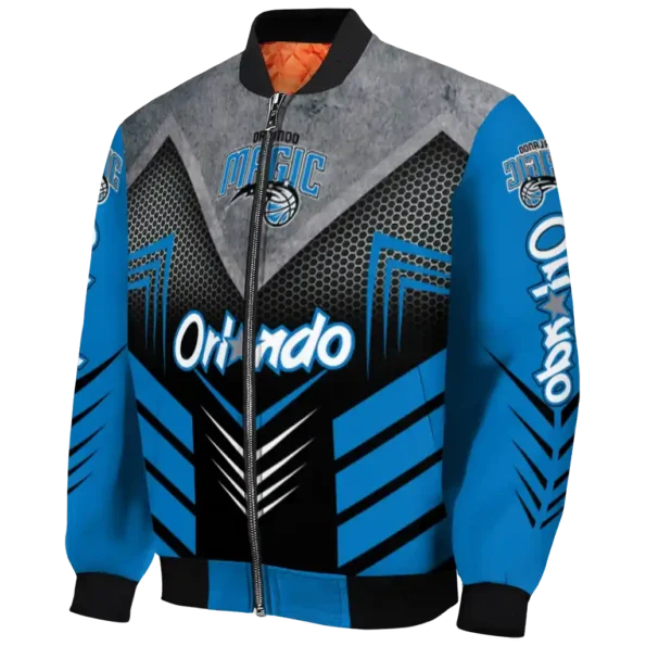 orlando magic arrow layer blue black bomber jacket best selling