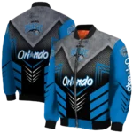 orlando magic arrow layer blue black bomber jacket best selling