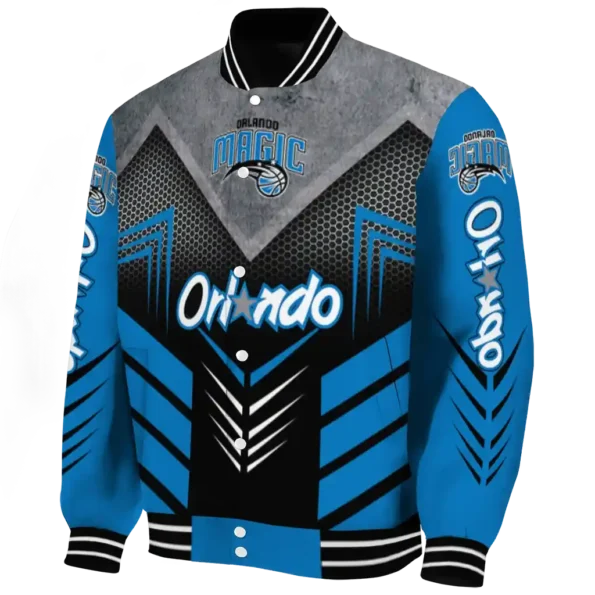 orlando magic arrow layer blue black varsity jacket best selling.webp