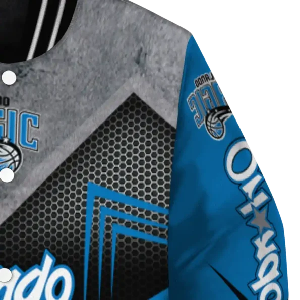 orlando magic arrow layer blue black varsity jacket premium grade.webp