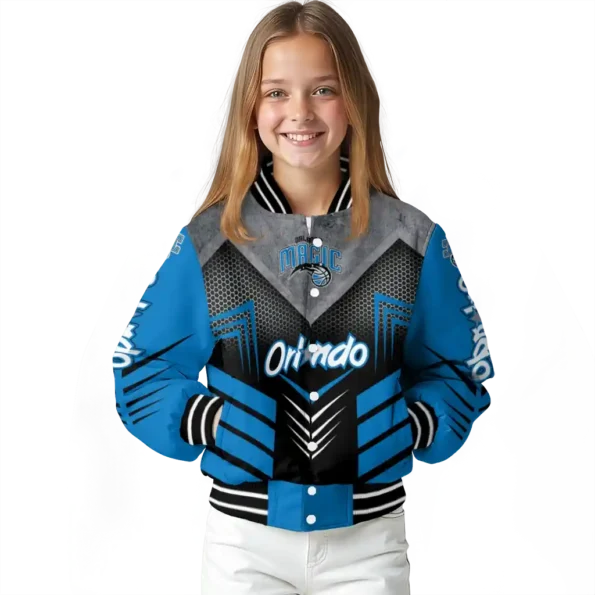 orlando magic arrow layer blue black varsity jacket top rated.webp