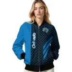 orlando magic triple side stripes blue black bomber jacket best selling