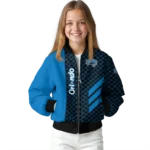 orlando magic triple side stripes blue black bomber jacket best selling