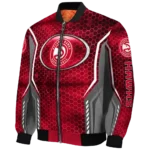 personalized atlanta hawks power plate red bomber jacket best selling