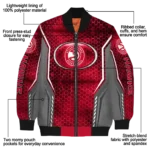 personalized atlanta hawks power plate red bomber jacket best selling