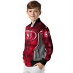 personalized atlanta hawks power plate red bomber jacket best selling