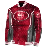 personalized atlanta hawks power plate red varsity jacket best selling.webp