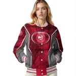 personalized atlanta hawks power plate red varsity jacket best selling.webp