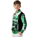 personalized boston celtics mesh effect green black varsity jacket best selling.webp