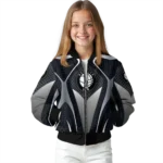 personalized brooklyn nets mesh chest black bomber jacket best selling