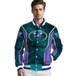 personalized charlotte hornets power plate teal varsity jacket best selling.webp