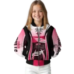 personalized chicago bulls mesh effect red black bomber jacket best selling
