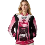 personalized chicago bulls mesh effect red black varsity jacket best selling.webp