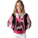 personalized chicago bulls mesh effect red black varsity jacket best selling.webp