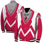 personalized chicago bulls v stripes red white varsity jacket best selling.webp