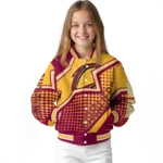personalized cleveland cavaliers star burst wine varsity jacket best selling.webp