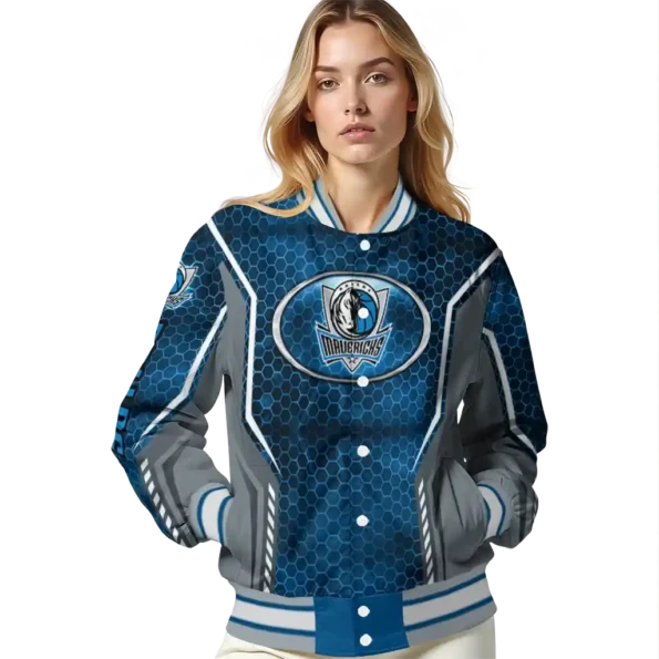 personalized dallas mavericks power plate blue varsity jacket latest model.webp