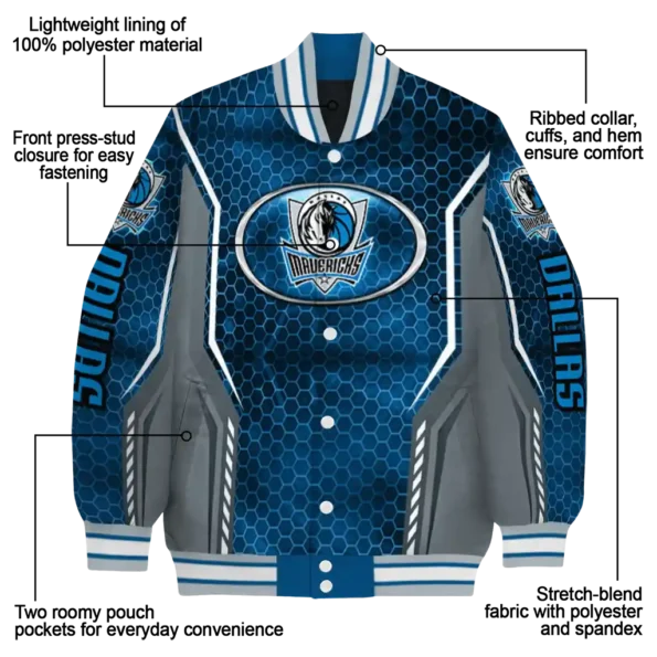 personalized dallas mavericks power plate blue varsity jacket new arrival.webp