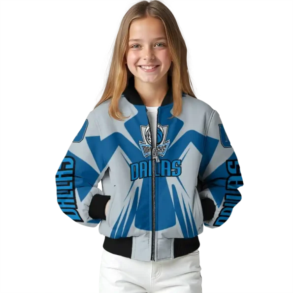 personalized dallas mavericks spider mark blue bomber jacket top rated
