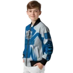 personalized dallas mavericks spider mark blue bomber jacket best selling