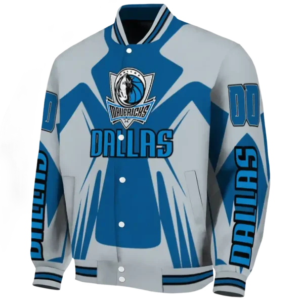 personalized dallas mavericks spider mark blue varsity jacket best selling.webp