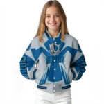 personalized dallas mavericks spider mark blue varsity jacket best selling.webp