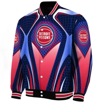 personalized detroit pistons mesh chest black varsity jacket best selling.webp