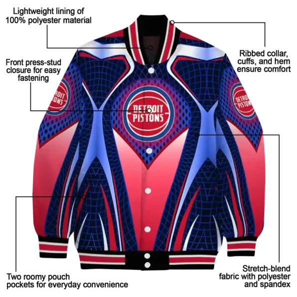 personalized detroit pistons mesh chest black varsity jacket new arrival.webp