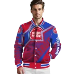 personalized detroit pistons star burst red varsity jacket best selling.webp