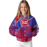 personalized detroit pistons star burst red varsity jacket best selling.webp