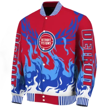 personalized detroit pistons winged blaze red white varsity jacket best selling.webp