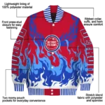 personalized detroit pistons winged blaze red white varsity jacket best selling.webp