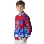 personalized detroit pistons winged blaze red white varsity jacket best selling.webp