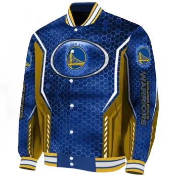 personalized golden state warriors power plate blue varsity jacket best selling.webp