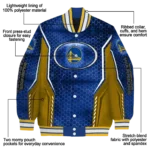 personalized golden state warriors power plate blue varsity jacket best selling.webp