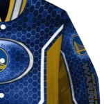 personalized golden state warriors power plate blue varsity jacket best selling.webp