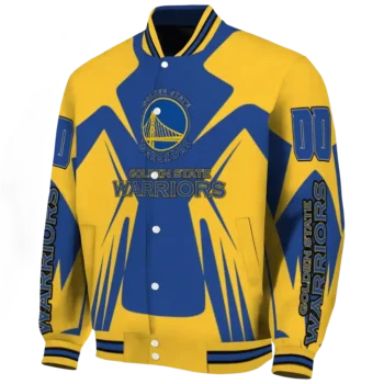 personalized golden state warriors spider mark blue varsity jacket best selling.webp