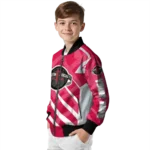 personalized houston rockets chevron angles red bomber jacket best selling