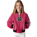personalized houston rockets chevron arrow red bomber jacket best selling