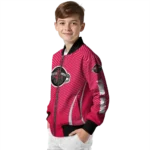 personalized houston rockets chevron arrow red bomber jacket best selling