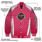 personalized houston rockets hexagon grid red varsity jacket best selling.webp