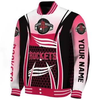 personalized houston rockets mesh effect red black varsity jacket best selling.webp
