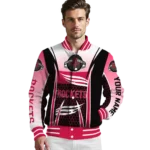 personalized houston rockets mesh effect red black varsity jacket best selling.webp