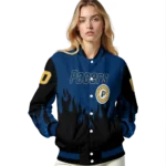 personalized indiana pacers flame border blue black varsity jacket best selling.webp