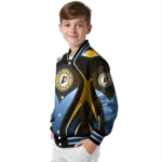 personalized indiana pacers mesh chest black varsity jacket best selling.webp