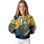 personalized indiana pacers star burst blue bomber jacket best selling