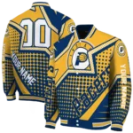 personalized indiana pacers star burst blue varsity jacket best selling.webp