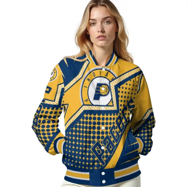 personalized indiana pacers star burst blue varsity jacket latest model.webp